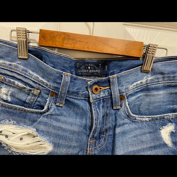 Lucky Brand Denim Distressed Shorts - Picture 2 of 3